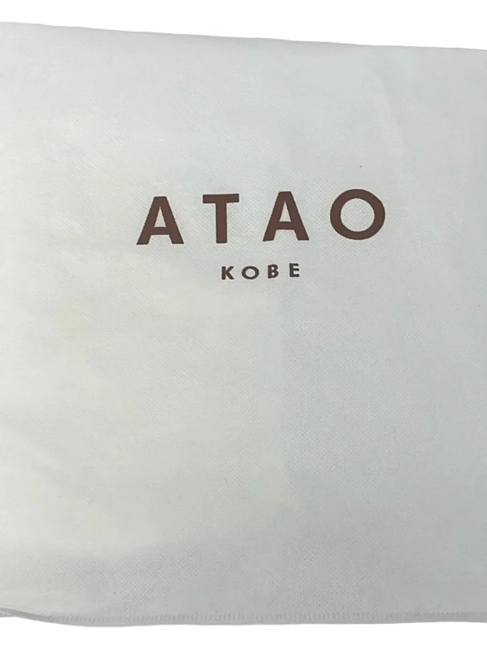 ATAO Black Nylon Leather Backpack